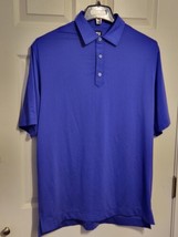 Footjoy men size large purple polo shirt - $19.80