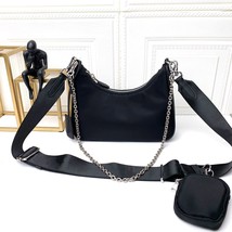 New Women&#39;s bag Hobo Underarm Bag Shoulder Bag Messenger hung with a small penda - £98.87 GBP