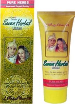 USA SELLER) Seven Herbal Ubtan Cream Creme 100% Authentic Anti Acne Anti Wrinkle - £14.38 GBP