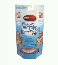 Original Flexible Ultra Thin Perfect Instant Smile Teeth &amp; New Hard Storage Case - £21.43 GBP