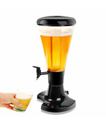 Costway 3L Cold Draft Beer Tower Dispenser Plastic with LED Lights - £72.01 GBP