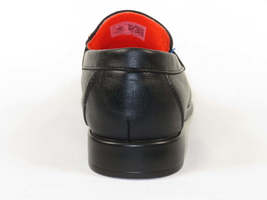 Men's TAYNO Shoes The Caprio L TAYNO leather Bit Loafer Black perforated image 5