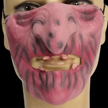 Latex Half Face MASK-MardiGras Gag Cosplay Costume Accessory-WITCH Toothless Hag - £6.04 GBP