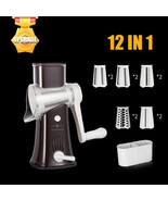 12 In 1 Vegetable Cutter Grater for Vegetables Carrot Potato Peeler Slicer - $978.94 MXN