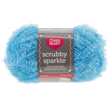 Spinrite Red Heart Scrubby Sparkle Yarn - Icepop, 1 Pack of 24 Piece - £146.21 GBP