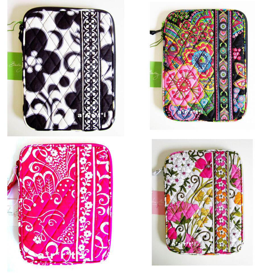 Vera Bradley E Reader iPad Mini, Kindle, Nook Sleeve Choice of Patterns NWT - $32.00