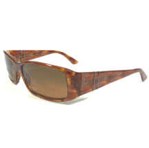 Persol Sunglasses 2842-S 765/3C Brown Rectangular Frames with Brown Lenses - $186.79