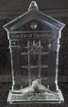 Waterford Crystal Christmas Ornament &quot;Our First Christmas&quot; 2005 - $29.70