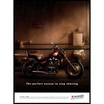 1993 Suzuki Intruder 1400 Cruiser Motorcycle Vintage Print Ad Wall Art Photo - £8.68 GBP