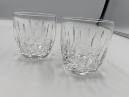 Set of 2 Waterford Crystal KILDARE Old Fashioned Whiskey Glasses - £156.36 GBP