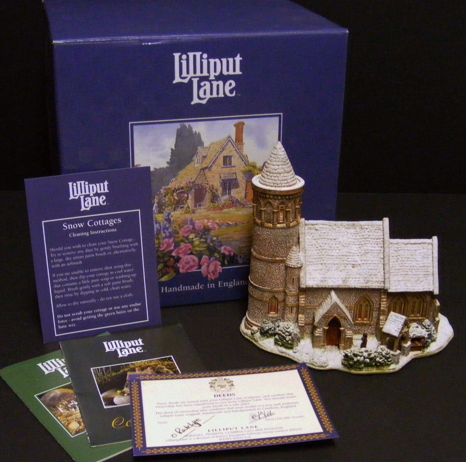 ST STEPHEN'S CHURCH - a Lilliput Lane Cottage - a Christmas Special © 1996 - $95.00