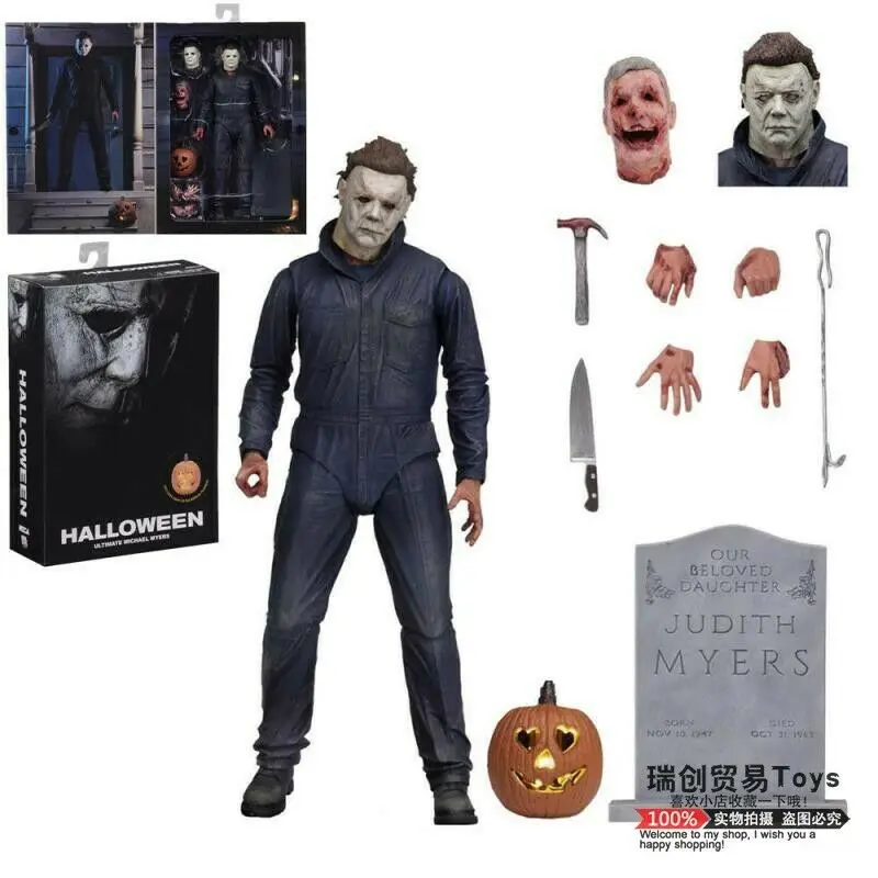7&quot; NECA 2018 Halloween Michael Myers Ultimate Action Figure 1:12 Toys Model - £43.14 GBP