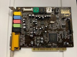 CT4780 Creative Labs Sound Blaster Live Analog Digital Outputs PCI Sound Card - £11.25 GBP