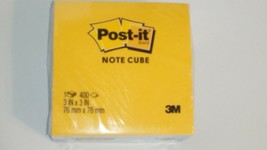 POST-IT SUPER STICKY NOTES 2027-YCB 1 x 400 sheets 3&quot; x 3&quot; Total 400 sheets - £3.09 GBP