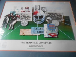THE TRADITION CONTINUES Alabama vs. Auburn &quot; From the beginning throu 1989&quot; - $245.11