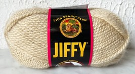 Jiffy Lion Brand Bulky Acrylic Yarn - 1 Skein Color Camel #124 - £5.26 GBP