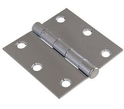 Hillman Hardware Essentials 851743 Hinges with Fixed Pin Zinc 3-1/2" - $50.91