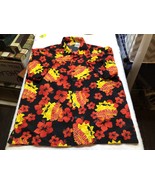 Hawaiian Tropic Medium Button down short sleeve shirt Womans - $25.00