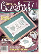 Crazy for Cross Stitch Magazine May 2001 #64 Full Color Patterns - $5.94