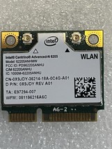 Intel Centrino Advanced-N 6205 Dual Band WiFi card - $4.16