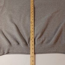 JERZEES Super Sweats NuBlend Men's Gray 1/4 Zip Cadet Collar Sweatshirt Size XL image 11