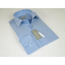 Men's Dress Shirt Christopher Lena 100% Cotton Wrinkle Free C507WS0R Blue image 2