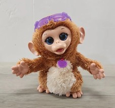 2013 Hasbro 8&quot; FurReal Friends My Giggly Monkey w/ Purple Sunglasses Works - £11.52 GBP