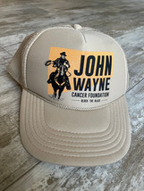 John Wayne Cancer Foundation Rope Snapback Meshback Trucker Hat Otto - £9.59 GBP