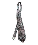 ENRICO CAPUCCI Floral Print Tie 100% Silk Cravat Rome New York Understat... - £11.67 GBP