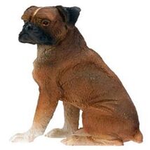 Pacific Trading Sitting Boxer Figurine 3.5 Inch Multicolor - $12.85