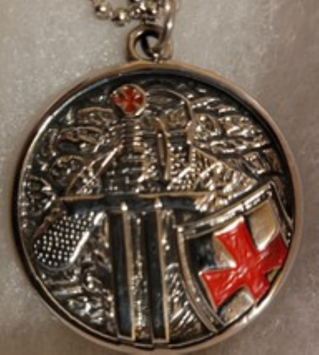 Primary image for Knights Templar Crusader Necklace