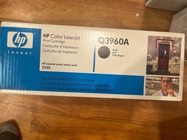 New HP Q3960A 122A Black Toner Cartridge For LaserJet 2550, 2820, 2840 - $39.60