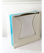 Vintage Scott Family Napkins Dispenser blue Plastic Spring Loaded MCM ki... - $780.06 MXN