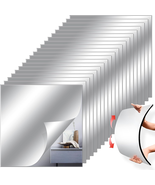 8/&#39;&#39; X Acrylic Flexible Mirror Sheets, 20 Pack Self Adhesive Tiles Squar... - $42.09 CAD