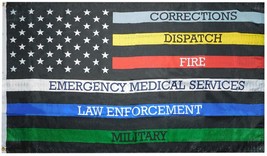 Trade Winds USA Thin Multi-Color Line Service Vintage Distressed Correct... - £6.10 GBP