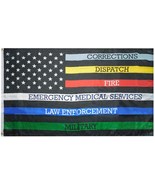 Trade Winds USA Thin Multi-Color Line Service Vintage Distressed Correct... - $7.77