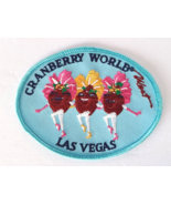 Cranberry World West Las Vegas 7 Color Iron On Patch Rare VTG NEW Pretty... - $17.07