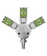 Flexzilla Pro High Flow 3-Way Manifold 3/8&quot; NPT - $2,302.25 MXN