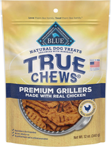 True Chews Premium Grillers Natural Dog Treats, Chicken 12 Oz Bag - $58.40