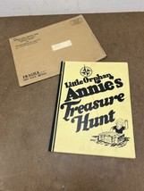 1933 Little Orphan Annie Treasure Hunt Game Complete w Envelope vintage ovaltine - £31.53 GBP