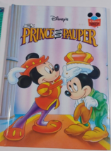 Disney&#39;s the prince and the pauper hardcover very good 1993 - $5.94