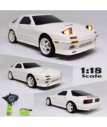 RC Drift Car Gyro Full Proportional Flip Light RWD Remote Control Classic RX7 FC - $154.92 CAD