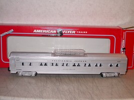 American Flyer S 6-48930 Western Pacific Silver Dollar Vista Dome Car CZ811 - £31.89 GBP