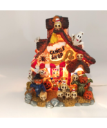 Spooky Hollow Candle Shop Lighted Halloween Village Store House Cottage ... - £18.94 GBP