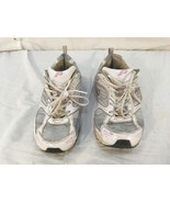 Womens Prospirit White Pink Running Lace Up 8 Cross Country Athletic Shoes - $7.59
