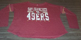 VINTAGE STYLE WOMEN&#39;S SAN FRANCISCO 49ERS NFL FOOTBALL T-Shirt 2XL XXL NEW - £15.55 GBP