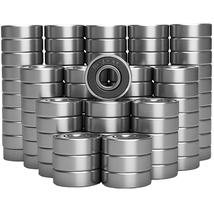 100 Pack 608-2RS Skateboard Bearing, Rolling Bearings, 8X22X7Mm 608Rs Be... - €35,69 EUR