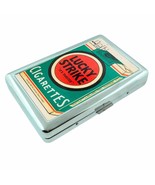 Vintage Strike Silver Metal Cigarette Case RFID Protection - $16.78