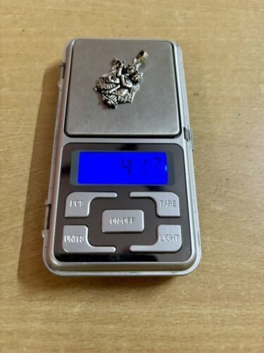925 Sterling Silver Lord Radha Krishna Pendant, Wearing Temple, Puja 4.1 gm Item image 8
