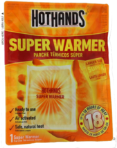 Super Warmers Cold Hands Feet Headaches Muscle Aches Football Games Warm 1ct - $5.00